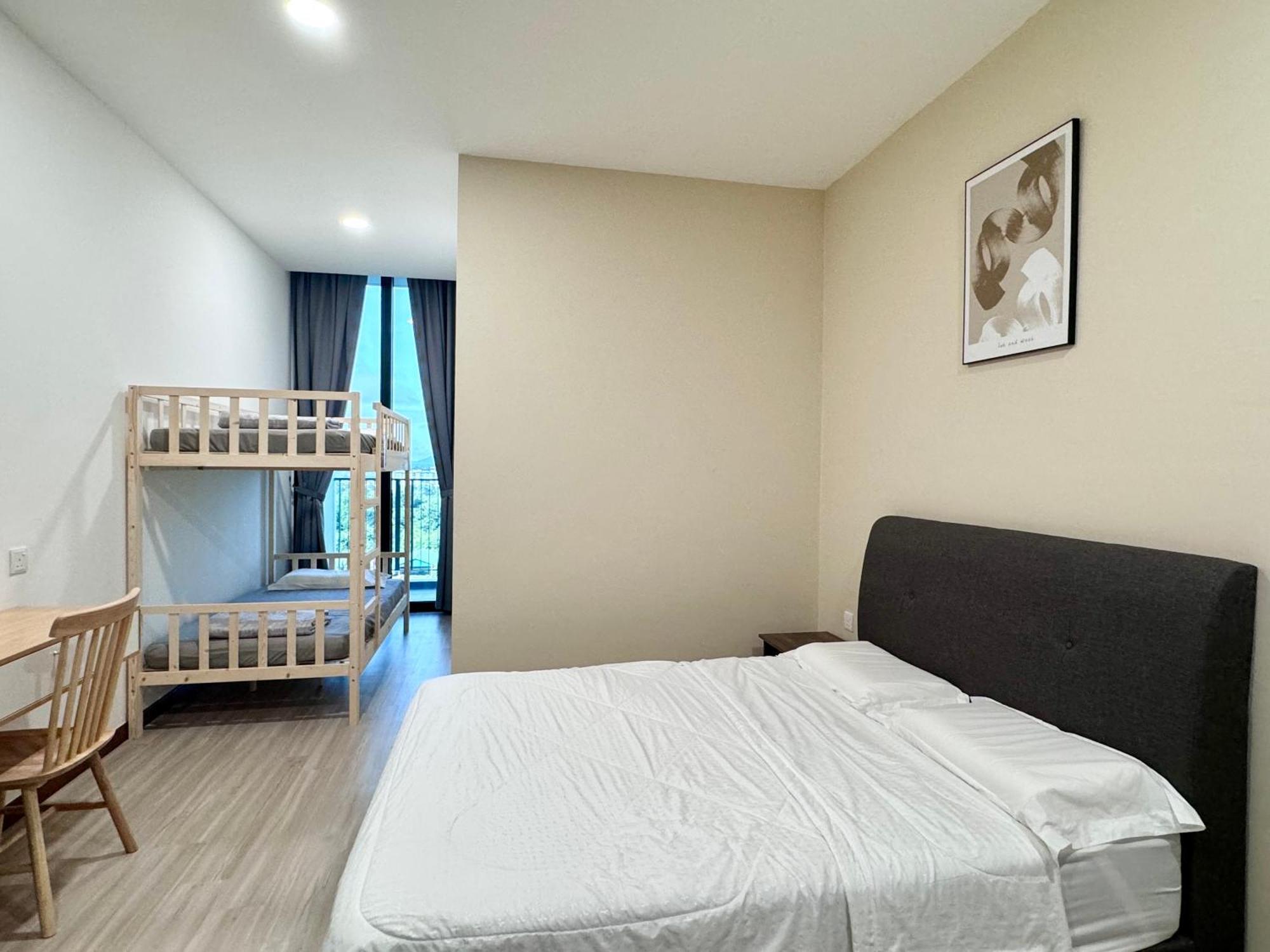 Apartment The Podium-3r2b-free 2 Parking-12 Pax
